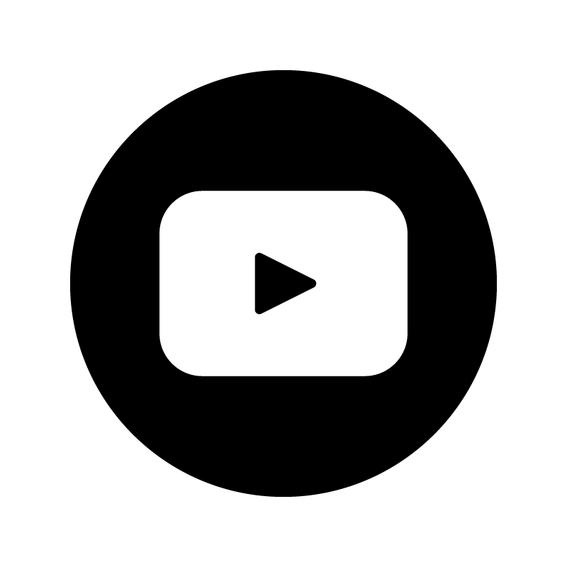 YouTube Logo Black PNG